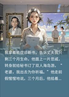 我装病只剩3个月,丈夫带秘书旅游,回国奔丧当场崩溃